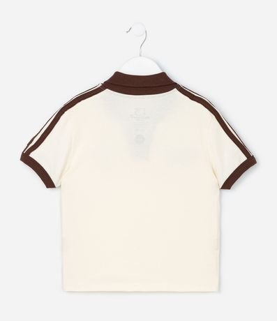 Remera Polo Infantil Hello Kitty con Bola de Vôlei - Talle 5 a 14 años 2