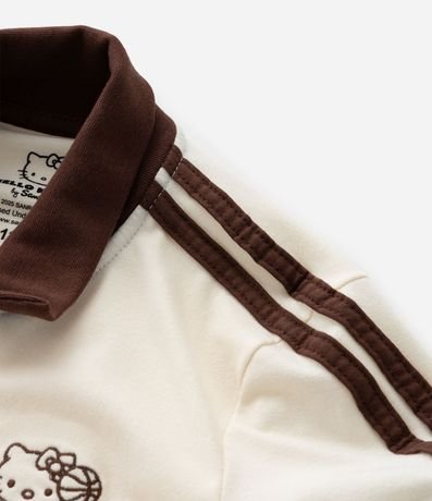 Remera Polo Infantil Hello Kitty con Bola de Vôlei - Talle 5 a 14 años 4