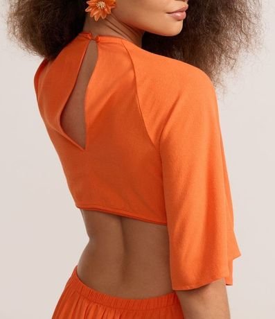 Vestido New Midi en Viscolino con Recortes y Lazo 4