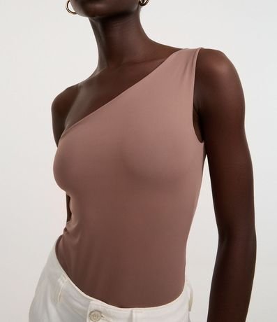 Body Hombro Único en Microfibra 4