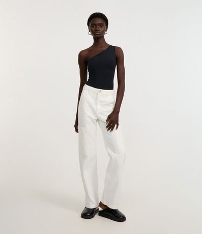 Body Hombro Único en Microfibra 2