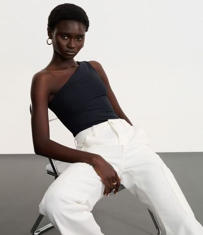 Body Hombro Único en Microfibra 4