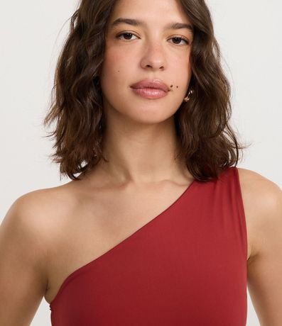 Body Hombro Único en Microfibra 5