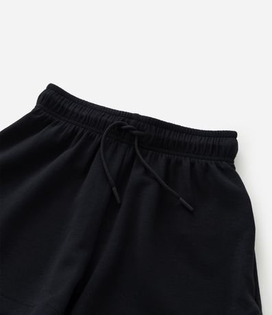 Short Infantil Runner en Algodón Sin Felpa con Lazo Tam - 5 a 14 años 5