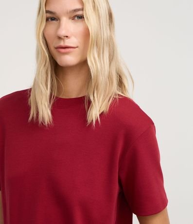 Remera T-Shirt en Suedine Básica 3