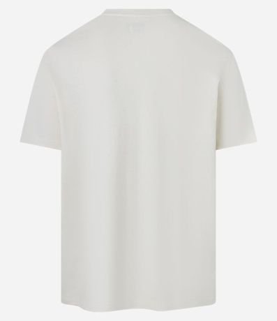 Remera Comfort en Algodón con Bordado de Silla Playera 2