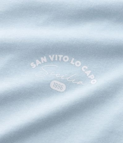 Kit 02 Blusas Infantiles en Algodón con Estampa Lettering 1996 - Talle 5 a 14 años 5