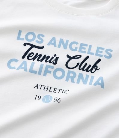 Kit 02 Blusas Infantiles en Algodón con Estampa Lettering 1996 - Talle 5 a 14 años 6