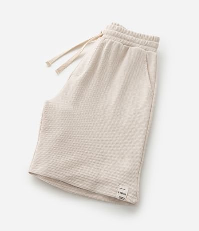 Bermuda Infantil con Textura Waffle - Talle 5 a 14 años 4