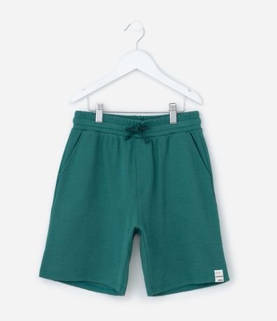 Bermuda Infantil con Textura Waffle - Talle 5 a 14 años 1