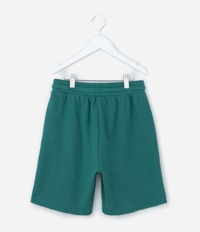 Bermuda Infantil con Textura Waffle - Talle 5 a 14 años 2