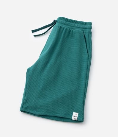 Bermuda Infantil con Textura Waffle - Talle 5 a 14 años 6