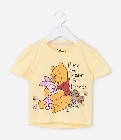 Remera Regular Infantil con Estampa Winnie The Pooh - Talle 1 a 6 años