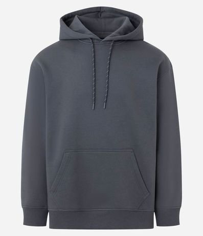 Saco Comfort en Algodón con Felpa y Bolsillo Canguro 4