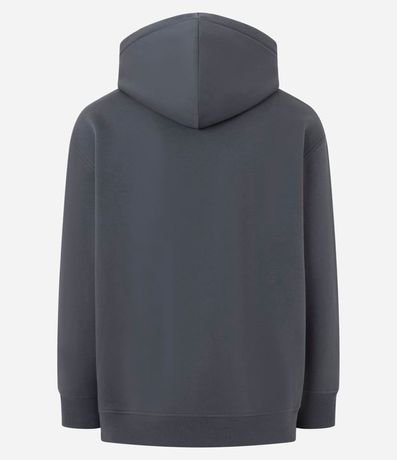 Saco Comfort en Algodón con Felpa y Bolsillo Canguro 5