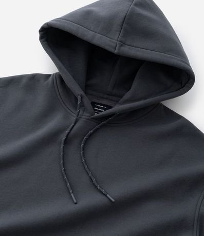 Saco Comfort en Algodón con Felpa y Bolsillo Canguro 6