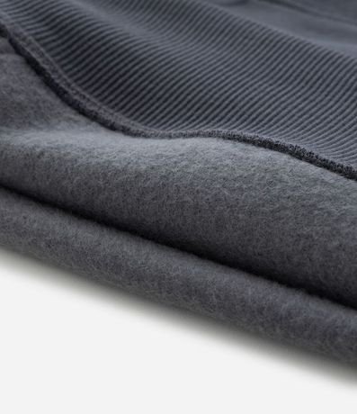 Saco Comfort en Algodón con Felpa y Bolsillo Canguro 9