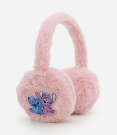 Orejeras Infantil en Pelúcia con Stitch y Angel – Talle U