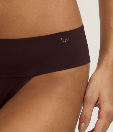 Kit 02 Bombachas Bikini en Microfibra con Canesú Larga 4