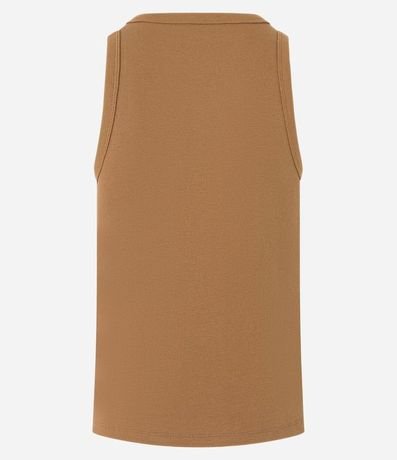 Musculosa en Algodón sin Estampado 6