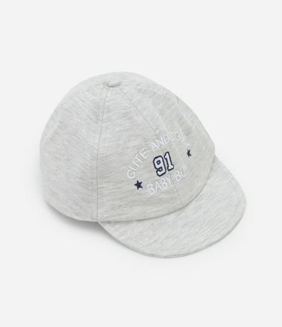 Gorra Infantil con Lettering Baby Boy - Talle 0 a 12 meses