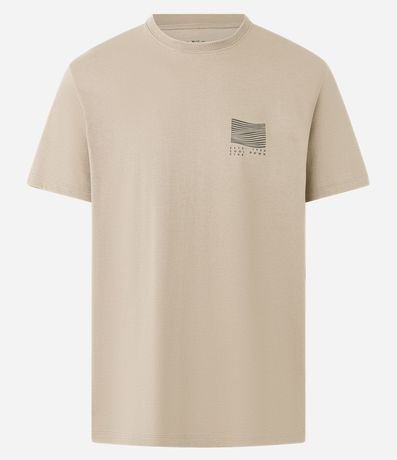 Remera Comfort en Algodón Peruano con Estampa Localizada 5