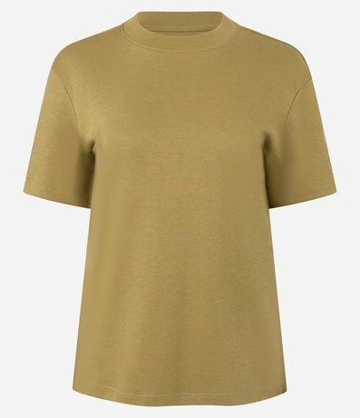 Remera T-Shirt en Suedine Básica