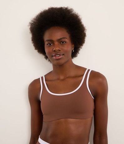 Top en Microfibra con Copa Desmontable