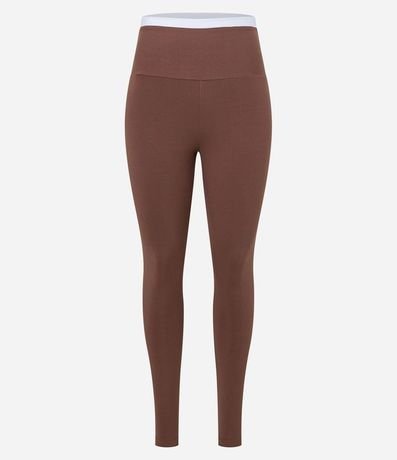Pantalón Legging Contraste Maxxi con Recorte 5