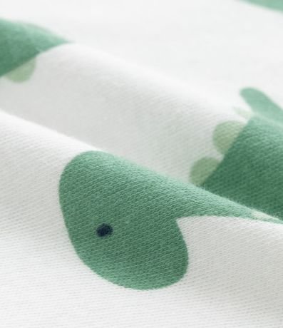 Conjunto Infantil en Suedine con Estampa de Dinosaurio - Talle RN a 18 Meses 9