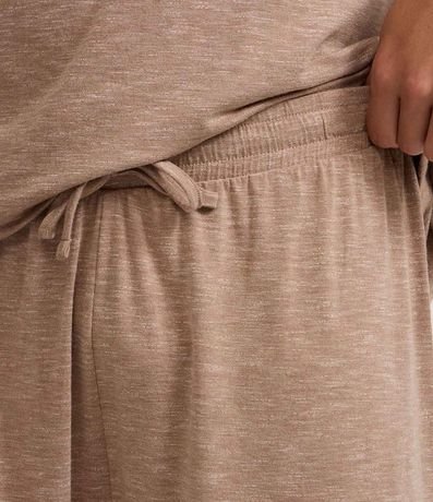 Pijama Corto en Malla Flamê con Efecto Mezcla 3