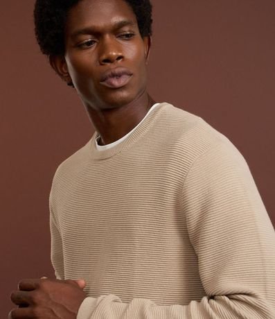 Suéter en Tejido de Punto Maquinetado 3