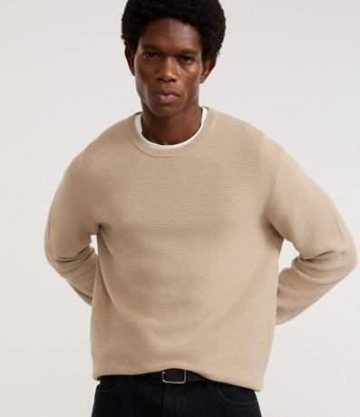 Suéter Comfort en Punto Texturizado 1