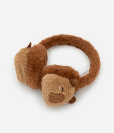 Orejeras Infantil en Pelúcia con capivara 3D – Talle U 2
