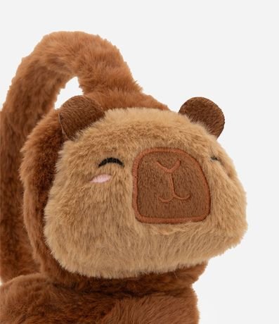 Orejeras Infantil en Pelúcia con capivara 3D – Talle U 3