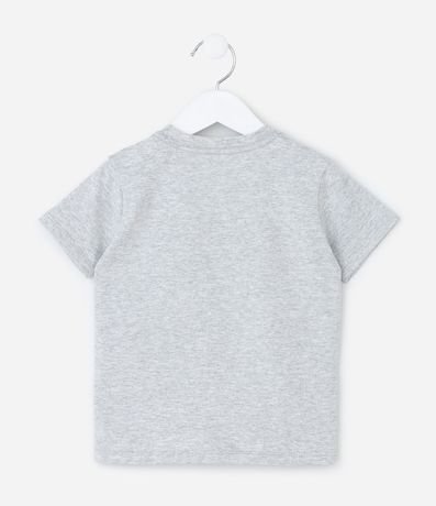 Remera Infantil en Cotton Estilo College con Estampa Lettering Chicago - Talle 1 a 6 años 3