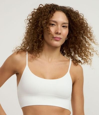 Soutien Top con Copa Desmontable Texturizado Seamless