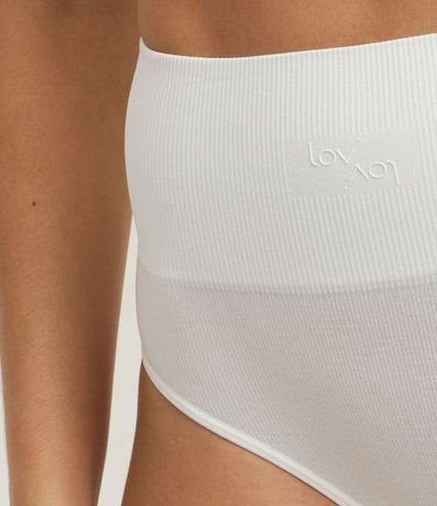 Bombacha Alta en Poliamida Seamless Acanalada 3