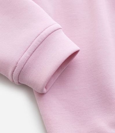 Campera Infantil en Modal con Capucha y Lazo - Talle 0 a 18 Meses 7