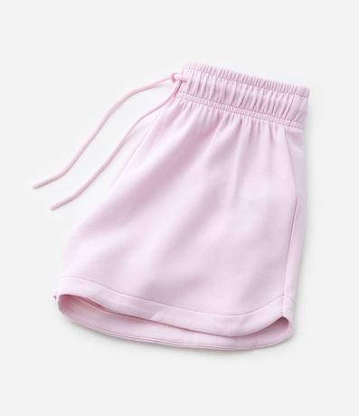 Short Infantil Runner en Algodón Sin Felpa con Lazo Tam - 5 a 14 años 5