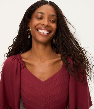 Vestido New Midi con Manga Evasê 4