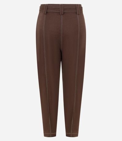 Pantalón Piquet Pespontada con Faixa 2