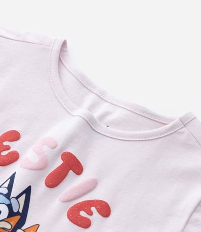 Remera Infantil con Estampa Bluey y Bingo Besties - Talle 1 a 6 años 4