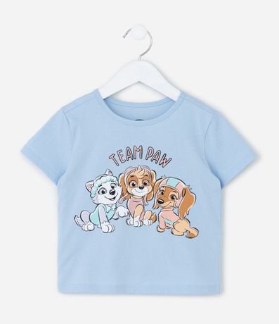Remera Slim Infantil con Estampa Paw Patrol - Talle 1 a 6 años