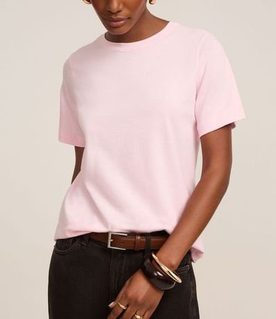 Remera T-Shirt en Algodón Básica 5