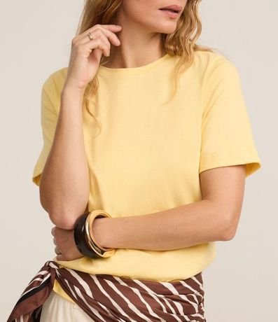 Remera T-Shirt en Algodón Básica 5