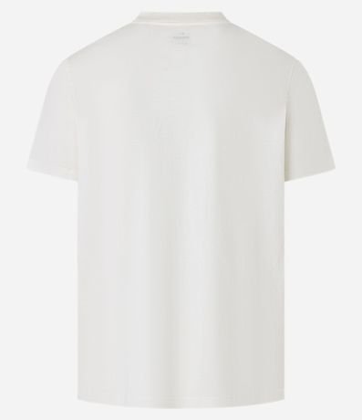 Remera Regular en Algodón con Estampa de Corazón y Escrita Estilo Grafite 8