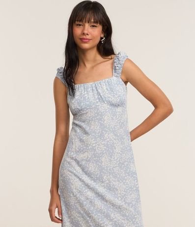 Vestido New Midi en Chalis Floral Liberty 2