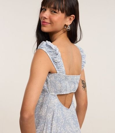 Vestido New Midi en Chalis Floral Liberty 3