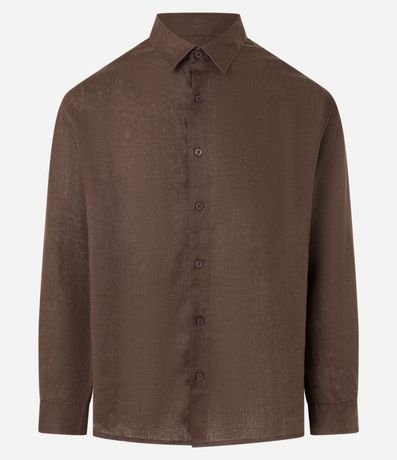 Camisa Relaxed en Cambraia de Lino Puro 6